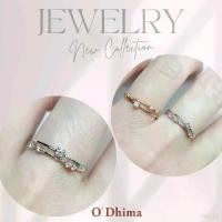 ราคา แหวนทองและทองขาว 18k น้ำหนักเพชร 0.08 ct. F-G VVS-VS (1732258919535446495)