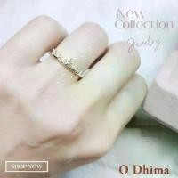 ราคา แหวนทองและทองขาว 18k น้ำหนักเพชร 0.07ct. F-G VVS-VS (1732258810865093087)