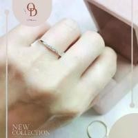 ราคา แหวนทองและทองขาว 18k น้ำหนักเพชร 0.04ct. F-G VVS-VS (1732258799274527199)