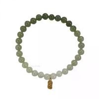 ราคา สร้อยข้อมือไล่โทนสี Hetian Qingyu เรียบง่าย สง่างาม แบรนด์โชคลาภเงิน สไตล์โบราณ สร้อยข้อมือหยกธรรมชาติ เครื่องประดับสไตล์จีน หยก ก้อน (1730919365768874430)
