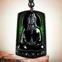 ราคา จี้หยก, หยกเกรด A, เสื้อผ้าธรรมดา, ขวดบริสุทธิ์, รูปปั้นพระพุทธรูปเจ้าแม่กวนอิม, สีเขียวโปร่งแสง, เครื่องประดับแขวน, สร้อยคอผู้ชาย, สไตล์ผู้หญิง, หมึกธรรมชาติ (1731886456475322820)