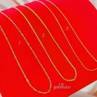 ราคา สร้อยคอ 1 สลึง ทอง 96.5% มีใบรับประกันสินค้า (1729808313114200482)