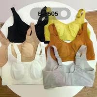 ราคา B6505 สปอร์ตบราไร้โครง ตะขอหลัง ไร้รอยต่อ ดีไซน์หูกระต่าย ผ้านิ่มใส่สบาย ชุดชั้นในผู้หญิง Sport (1730505803749100184)