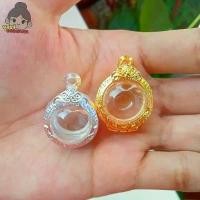 ราคา COD กรอบพระเงินผสม กรอบพระชุบทอง | ลูกอม | กว้าง*สูง 1.8cm(ขนาดจอกระจก) (1732319732998376379)