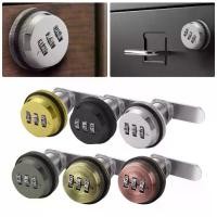 ราคา กล่องล็อครวม 3 หลัก สำหรับตู้ ตู้ ตู้จดหมาย กล่องเครื่องมือ ทำจากโลหะผสมสังกะสี กุญแจนิรภัย พร้อมรหัสรีเซ็ตได้ สีดำ สีเงิน สีทอง สีน้ำตาล สีเขียว สีเบจ (1732318579366201007)