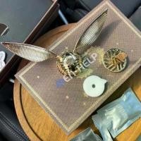 ราคา น้ำหอมรถยนต์ ✨ลูกโกลเด้นสนิช น้ำหอมปรับอากาศ รถยนต์ น้ำหอมติดรถยนต์ Harry potter (1731834392843422697)