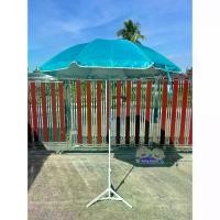 ราคา จัดส่งจากกรุงเทพฯ ร่ม 40+ขาตั้ง สีพื้นกับสลับสี ร่มแม่ค้าร่มสนาม (1731223716999955493)