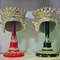 ราคา ฐานวาง ขาตั้ง เทริดมโนราห์ วางหัวโขน (1731318010297550559)