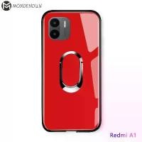ราคา พร้อมเคสโทรศัพท์สำหรับ Xiaomi Redmi A2 Redmi Note 12 Pro + 5G Samsung Galaxy A24 4G หรูหรา แข็ง 360 Roble ที่ใส่แหวนแม่เหล็ก ขาตั้ง เคสกระจกนิรภัย เคสโทรศัพท์ป้องกันด้านหลังกันกระแทก (1729623748382525