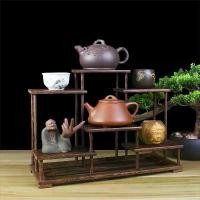 ราคา ขาตั้งกาน้ำชาซีชาไม้ปีกไก่, ขาตั้งไม้เนื้อแข็ง, ขาตั้งชุดน้ำชา, ขาตั้ง Bogu สไตล์หมิง, ขาตั้งจอแสดงผลฐานเจดีย์มัลติเทอราพี (1731950525483878323)