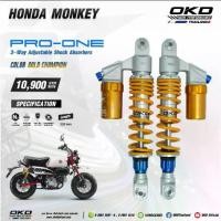 ราคา โช๊คOKD Pro-One HONDA MONKEY สี GOLD CHAMPION โช๊คOKDแท้ โช๊คแต่งOKD (1732626314746627420)