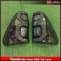 ราคา Lunjing'Shop ปัจจุบัน ไฟท้าย Revo 2020 2021 2022 2023 2024 สี Smoke ลายตัวใหม่ล่าสุด ไฟหรี่ เบรค ถอย เป็น LED ไม่รวมหลอดไฟเลี้ยว ขายเป็นคู่ (1730366451519162568)