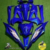 ราคา ชุดสี WAVEเวฟ 100x(125x)สี น้ำเงินแก้ว พร้อมติดสาย10ชิ้น ลูกค้าสามารถเลือกสีและลายได้ตามต้องการทักแชท(เปลือกแท้) (1731807248694281970)