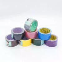 ราคา **ยกแพ็ค6ม้วน** เทปผ้าใบ 8หลา ขนาด 2นิ้ว 11 สี เทปกาว แลคซีน เทปติดปก ติดตีเส้น เทปตกแต่ง เนื้อเหนียว คุณภาพดี (1730352469593328120)