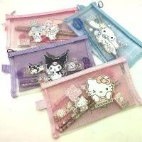 ราคา ชุดเครื่องเขียนลายการ์ตูน Sanrio Hello Kitty 7 ชิ้น/เซ็ต เคสดินสอเด็ก Kawaii Kuromi Mymelody ยางลบ เครื่องเหลาดินสอ ไม้บรรทัด อุปกรณ์การเรียน (1731259970411792076)