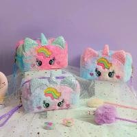 ราคา กระเป๋าดินสอ ยูนิคอร์น ตุ๊กตาน่ารัก กล่องดินสอสวยงาม สำหรับเด็กผู้หญิง กระเป๋าดินสอ Kawaii ความจุมาก เหมาะสำหรับเด็ก อุปกรณ์การเรียน (1731580016055125956)