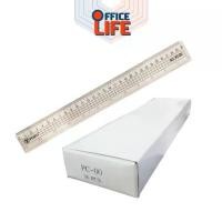 ราคา [พร้อมส่ง] TOTO ไม้บรรทัดพลาสติก ไม้บรรทัด ขนาด 12 นิ้ว แบบแข็ง ( 36 ชิ้น / กล่อง ) (1731505226479273665)