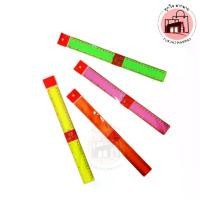 ราคา ยกโหล 12 ชิ้น ไม้บรรทัด ไม้บรรทัดยาง 12 นิ้ว 30 ซ.ม. (1729780437930838489)