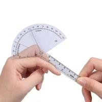 ราคา ไม้โปรแทรกเตอร์นิ้วมืออาชีพ, โปร่งใส, 3 ชิ้น, 180 องศา, ไม้บรรทัดกระดูกสันหลัง, ไม้โปรแทรกเตอร์, ไม้บรรทัด (1732363249281500191)