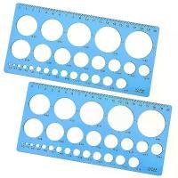 ราคา แม่แบบการวาดภาพวงกลม, แม่แบบกระดาษ, เครื่องมือวัด, แม่แบบเรขาคณิตวงกลม, ไม้บรรทัด, ไม้บรรทัดรูวงกลมแบบ Slotted, เครื่องมือ DIY (1731857043347834547)