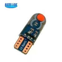 ราคา หลอดไฟ LED แฟลช, 300 ชิ้น, 12V, T10 W5W, วัสดุซิลิโคน, เหมาะสำหรับ 194 และ 168 ไฟ LED, หลอดไฟที่จอดรถ, ไฟกวาดล้างลิ่มอัตโนมัติ, หลอดไฟกระพริบ, [COD] (1732170933533247188)