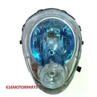 ราคา ไฟหน้า LED มอเตอร์ไซค์ รุ่น SCOOPY-I ปี 09 - 11 พร้อมอุปกรณ์ สำหรับตกแต่ง มีไฟเลี้ยวกระพริบ แฟลช แกะจากรถตัวเก่า ปี 2005 - 2007 กระจก 110 ไฟเบรก น็อต (1732226036659226471)