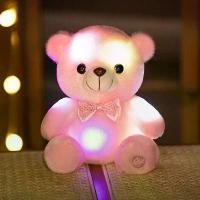 ราคา ตุ๊กตาผ้าพลัฌ สัตว์น่ารัก เรืองแสง สีสันสดใส ตุ๊กตาหมี ยูนิคอร์น แฟลช ผูกโบว์ ตุ๊กตาหมี ของเล่นตุ๊กตา (1732161212851521062)