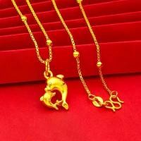 ราคา จี้ปลาโลมา โซ่กล่อง แฟชั่นสตรี ชุบทองเวียดนาม ลูกปัด โซ่ชุบทอง ขายส่ง สตรีมสด จัดส่งโดยตรง ดีไซน์ปลาโลมา (1732079762261050716)