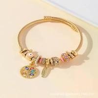 ราคา สร้อยข้อมือสแตนเลส, สร้อยข้อมือแพน, การออกแบบโดรา, ลูกปัด DIY, ไข่มุก, เพชร, ฝังหยดน้ำมัน, การออกแบบตาปีศาจ (1731504919318267290)