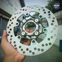 ราคา จานเบรคแต่งLAXURY 220MM.พร้อมสเปเซอร์ ตรงรุ่นใส่WAVE125R/S/บังลม (W110i/ปลาวาฬ/NOUVO/MSX/FINO/PCX2015ไม่ต้องใส่สเปเซอร์ 4 วาล์ว 110 ซี่ ลวด (1732228583122896740)