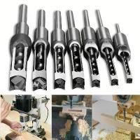 ราคา ดอกสว่าน HSS บิดเกลียว, 6 ชิ้น, 6.4-16 มม., เจาะรูสี่เหลี่ยม, คีมคราด, คีม Mortising, เลื่อยขยาย, เหมาะสำหรับเครื่องมือทำไม้ (1731943409878271513)