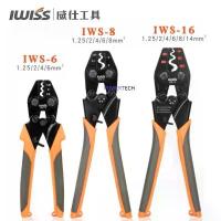 ราคา คีม คีมย้ำมัลติฟังก์ชั่น IWS-6 IWS-8 IWS-16 คีมย้ำหางปลา คีมย้ำ IWISS Crimping tool แท่นประกอบเครื่องรถมอเตอร์ไซค์ เหล็ก ขูด ต้น ทุเรียน ปากกา จับ ชิ้น งาน 8 นิ้ว เหล็ก (1732214794148414593)