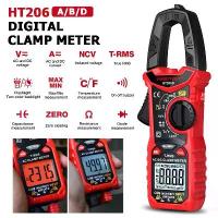 ราคา คีม HT206, เครื่องวัดกระแสไฟ, เครื่องวัดกระแสไฟฟ้า, แคลมป์มิเตอร์แอมป้า, ช่วงอัตโนมัติของกระแสไฟ AC/DC 600A, มัลติมิเตอร์, แบ็คไลท์คู่, การทดสอบความจุและโอมห์ (1730775429423597808)