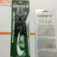 ราคา คลังสินค้า คีม คีมย้ำหางปลา คีมย้ำสายไฟ HD-6L ยี่ห้อ Wynns (1731664856131077145)
