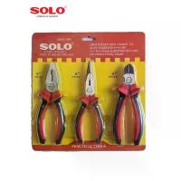 ราคา Solo คีม No.5563 คีมช่างไฟฟ้า 3 ตัวชุด คีมปากจระเข้ ปากแหลม ปากเฉียง ขายดี (1731712691523782443)