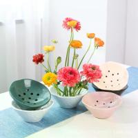 ราคา ชามกบดอกไม้เซรามิก, แจกัน Ikebana ญี่ปุ่น, ที่ใส่จัดดอกไม้, กระถางดอกไม้เดสก์ท็อป, เหมาะสำหรับบ้าน, สำนักงาน, งานแต่งงานและเทศกาล (1732082157749437655)