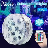 ราคา ไฟใต้น้ำ, Auoyo, ไฟ LED ใต้น้ำ, กันน้ำและทนต่อการสึกหรอ, พร้อมรีโมทคอนโทรล, เหมาะสำหรับตู้ปลา, น้ำพุ, พิพิธภัณฑ์สัตว์น้ำ, แจกัน, ตกแต่งสวนและปาร์ตี้, สต็อกพร้อม, โคมไฟสระว่ายน้ำ (1730535225438996816)