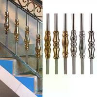 ราคา ราวบันไดสแตนเลส 304 สไตล์ยุโรป สำหรับระเบียงและบันได สีทอง/ขาว ทรงตรง/แจกัน/ดีไซน์ดอกบัว ขนาด (565x25mm) ทนทานและสง่างาม เหมาะสำหรับงานปรับปรุงบ้าน (1732001575415023468)