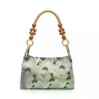 ราคา กระเป๋าย้อนยุคสไตล์จีนใหม่, กระเป๋าถือ Jacquard ผ้าไหมสำหรับผู้หญิง, แฟชั่น, กระเป๋าสะพายไหล่เรียบง่าย, มาใหม่ cicelle แจกัน กระเป๋า สายรุ้ง ใบ ใหญ่ haerin bag mcm bag กระเป๋า จาคอบ (17323210482659847