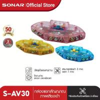 ราคา COD SONAR กล่องแยกสัญญาณภาพเสียงเข้า 3ทางออก1ทาง รุ่น S-AV30 3-Way Audio Video AV RCA Switch Selector BoxTikTok (1732215610329367572)