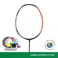ราคา YONEX ASTROX 77 PLAY (FOC STRING +GRIP + STRINGING) 4U YONEX BADMINTON RACKET 77 PLY (1732525404599912190)