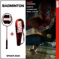 ราคา [COD] MARVEL ไม้แบด BADMINTON RACKET SPIDERMAN + BAG (890) (1732092498740807636)
