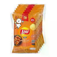 ราคา เลย์ ร็อค มันฝรั่งแท้ทอดกรอบ รสบาร์บีคิว 48 ก. x 6 LAY''S Rock Potato Chips BBQ 48 g x 6 (1732647457691830223)