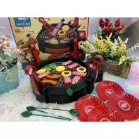 ราคา ของเล่นเด็ก ของเล่นเตาบาร์บีคิว BBQ เตาย่างบาร์บีคิว เตาปิ้งย่าง ทำกับข้าว ชุดครัว ของเล่นเตาปิ้ง ของเล่นเสริมพัฒนาการ (1732636219332527616)
