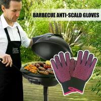 ราคา ถุงมือฉนวนกันความร้อนผ้าฝ้ายโพลีเอสเตอร์, 1 คู่, ถุงมือป้องกัน BBQ, เหมาะสำหรับทำอาหารในครัว, P3H7 (1732339415843244825)