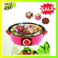 ราคา Value For Money Arachi กระทะไฟฟ้า กระทะปิ้งย่าง เตาปิ้งย่าง หม้อสุกี้ บาร์บีคิว ชาบู BBQ รุ่น SF-A03 คุ้มค่า คุ้มราคา (1732567453645309192)
