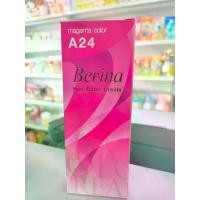ราคา เบอริน่า A24 สีบานเย็น สีผม ยาย้อมผม สีย้อมผม ครีมย้อมผม ครีมเปลี่ยนสีผม Berina A24 Magenta แฮร์ บุรุษ (1729597727206705390)