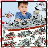 ราคา ตัวต่อ1000ชิ้น ชุดตัวต่อ ชุดเรือ เรือรบ บล็อกตัวต่อ ของเล่นเด็กชาย ของเล่นเสริมพัฒนาการเด็ก (1730855325136947551)