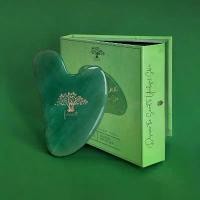 ราคา ของแท้ 100% ส่งเร็ว | มี LIVE 50% กัวซา Forrest Aventurine Gua Sha หยกอินเดีย (อะเวนจูรีน) ซาน วด หน้า กะลานวดเท้า กะลานวดหลัง (1732126106618791304)