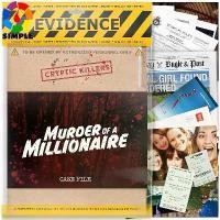 ราคา Cryptic Killers Unsolved murder mystery game - Cold Case Files Investigation Detective clues/evidence - Solve the crime Board Game (1732671116280694708)